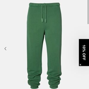 Green Jogger Sweatpants